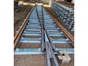 株洲中鐵橋梁工程有限公司工字鋼整體道岔安裝